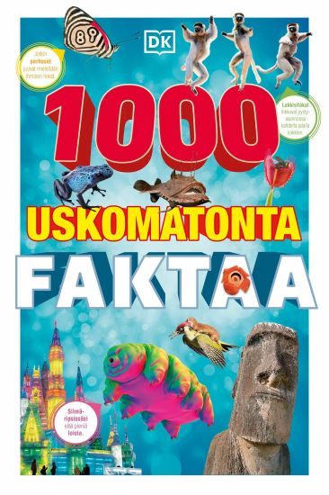 1000 uskomatonta faktaa, kirjan kansikuva