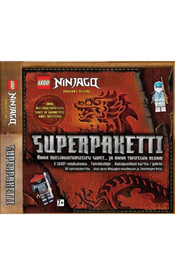 Lego Ninjago - Superpaketti, kirjan kansikuva