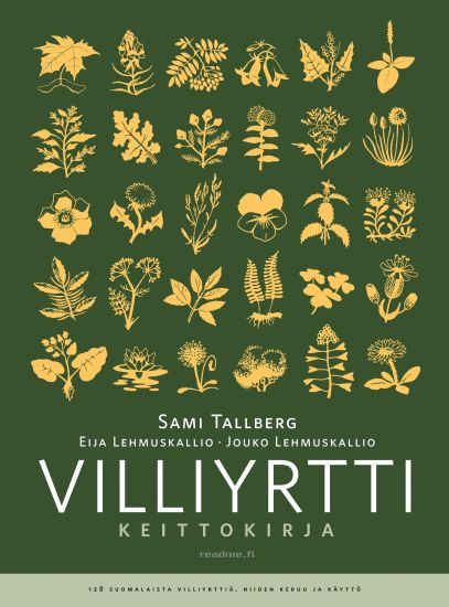 Villiyrttikeittokirja – Sami Tallberg, kirjan kansikuva