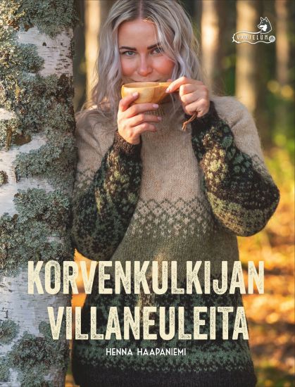 Korvenkulkijan villaneuleita – Henna Haapaniemi, kirjan kansikuva