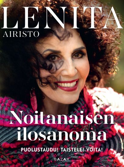 Noitanaisen ilosanoma – Lenita Airisto, kirjan kansikuva