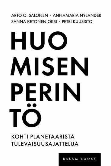 Huomisen perintö – Annamaria Nylander, kirjan kansikuva