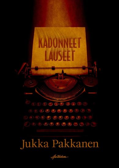 Kadonneet lauseet – Jukka Pakkanen, kirjan kansikuva