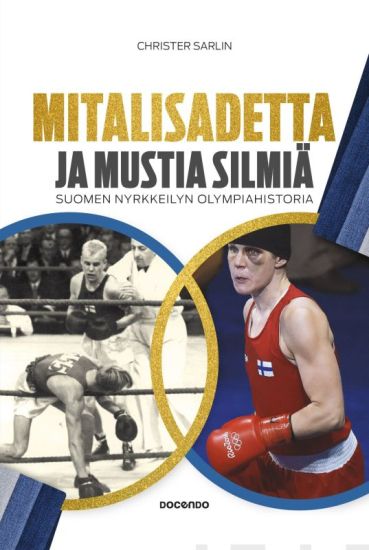 Mitalisadetta ja mustia silmiä – Christer Sarlin, kirjan kansikuva