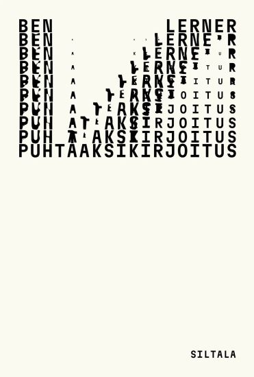 Puhtaaksikirjoitus – Ben Lerner, kirjan kansikuva