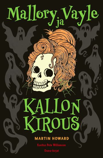 Mallory Vayle ja Kallon kirous – Martin Howard, kirjan kansikuva