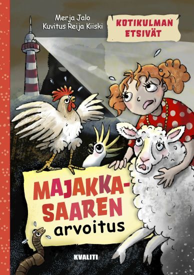 Majakkasaaren arvoitus – Merja Jalo, kirjan kansikuva