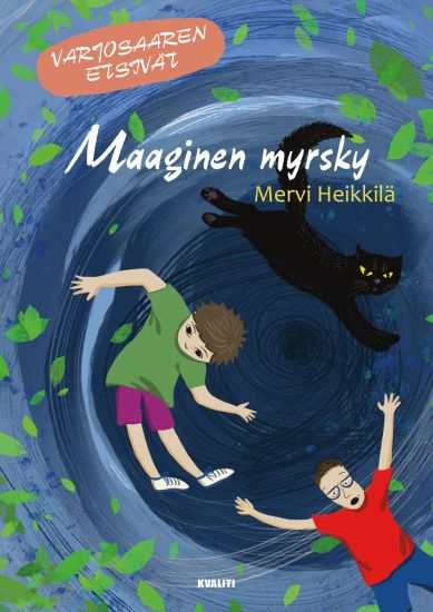 Maaginen myrsky – Mervi Heikkilä, kirjan kansikuva