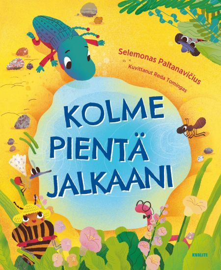 Kolme pientä jalkaani – Selemonas Paltanavicius, kirjan kansikuva