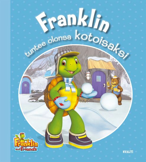 Franklin tuntee olonsa kotoisaksi, kirjan kansikuva