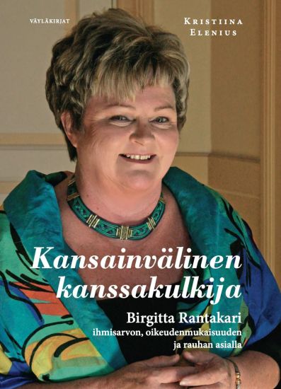 Kansainvälinen kanssakulkija – Kristiina Elenius, kirjan kansikuva