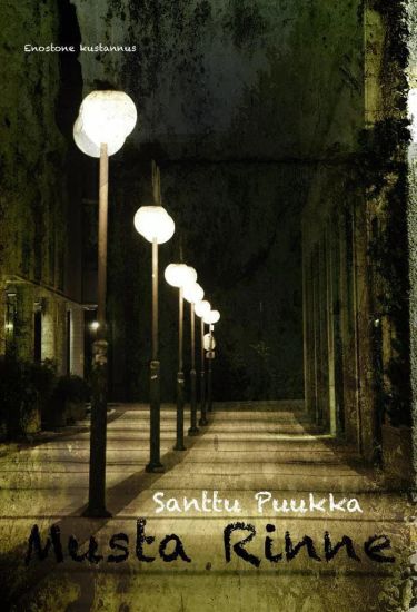 Musta rinne – Santtu Puukka, kirjan kansikuva