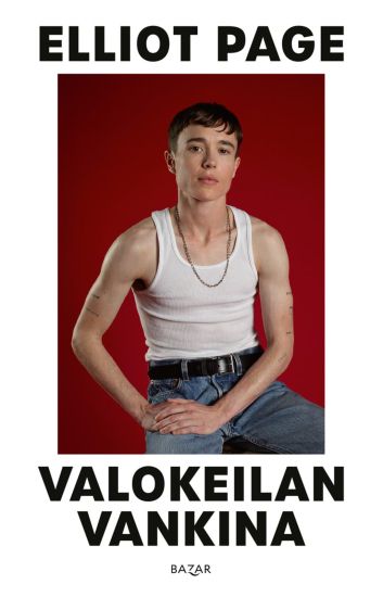 Valokeilan vankina – Elliot Page, kirjan kansikuva