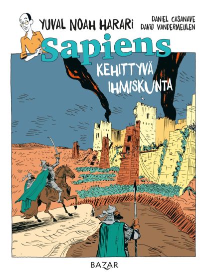 Sapiens. Kehittyvä ihmiskunta – Yuval Noah Harari, kirjan kansikuva