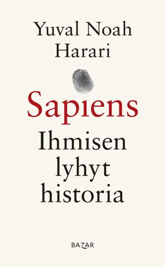 Sapiens – Yuval Noah Harari, kirjan kansikuva