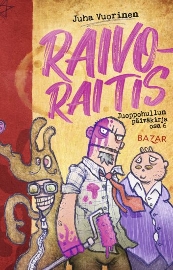 Raivoraitis – Juha Vuorinen, kirjan kansikuva