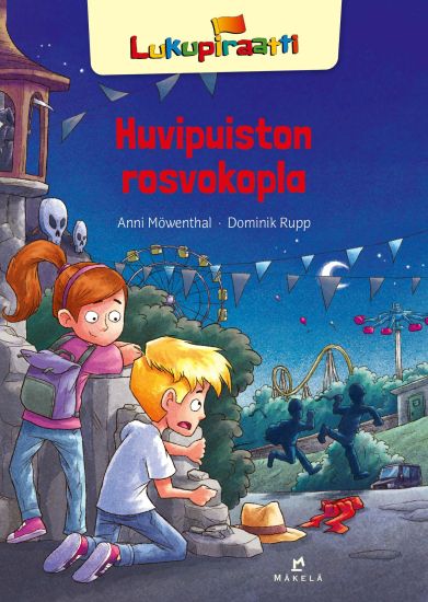 Huvipuiston rosvokopla – Anni Möwenthal, kirjan kansikuva