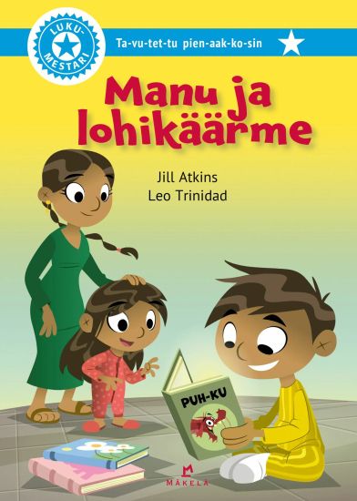 Manu ja lohikäärme – Jill Atkins, kirjan kansikuva