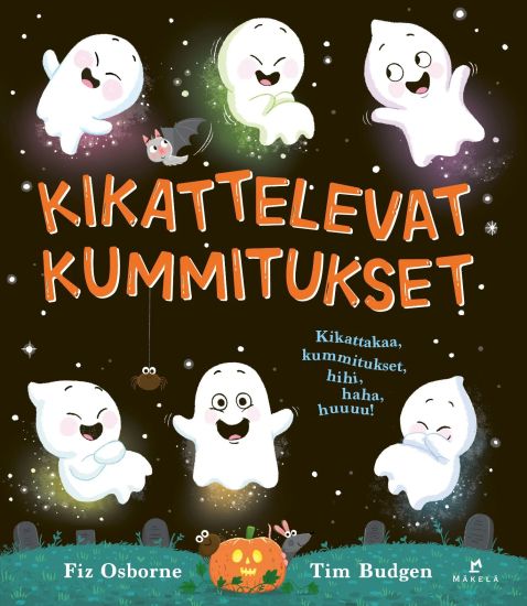 Kikattelevat kummitukset – Fiz Osborne, kirjan kansikuva