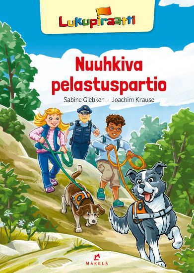 Nuuhkiva pelastuspartio – Sabine Giebken, kirjan kansikuva