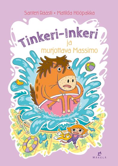 Tinkeri-Inkeri ja murjottava Massimo – Santeri Räästi, kirjan kansikuva