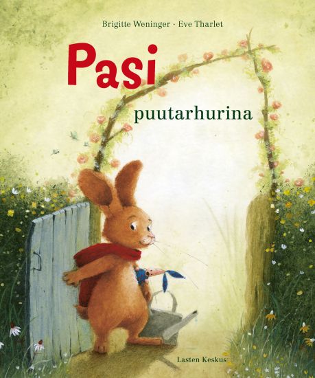 Pasi puutarhurina – Brigitte Weninger, kirjan kansikuva