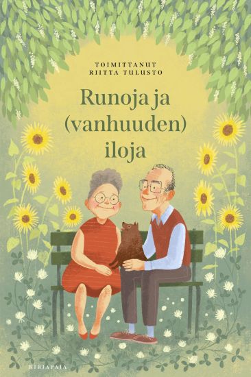 Runoja ja (vanhuuden) iloja – Riitta Tulusto, kirjan kansikuva