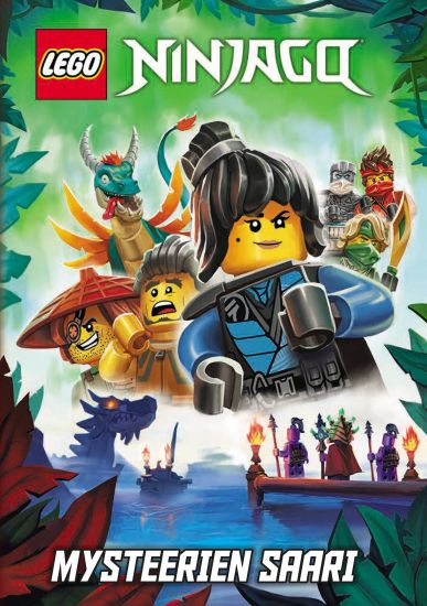 Lego Ninjago - Mysteerien saari – Steve Behling, kirjan kansikuva