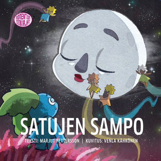 Satujen Sampo – Marjut Pettersson, kirjan kansikuva
