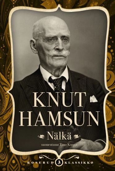 Nälkä – Knut Hamsun, kirjan kansikuva