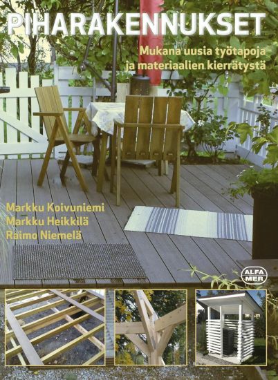 Piharakennukset – Markku Koivuniemi, kirjan kansikuva