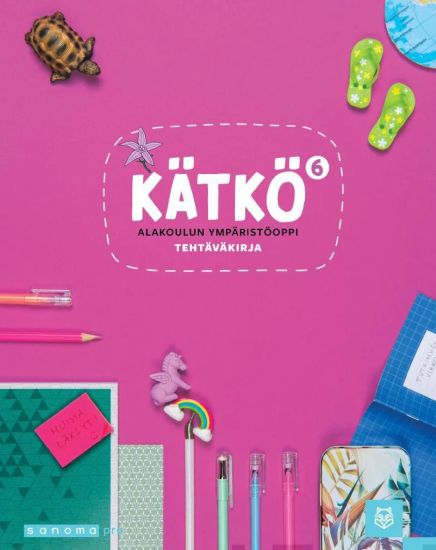 Kätkö 6 Tehtäväkirja – Hannele Cantell, kirjan kansikuva