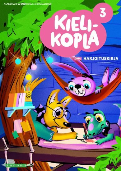 Kielikopla 3 Oma harjoituskirja – Lotta Ilmasti, kirjan kansikuva