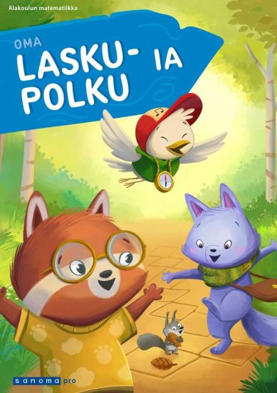 Laskupolku 1A Oma – Leena Helanen, kirjan kansikuva