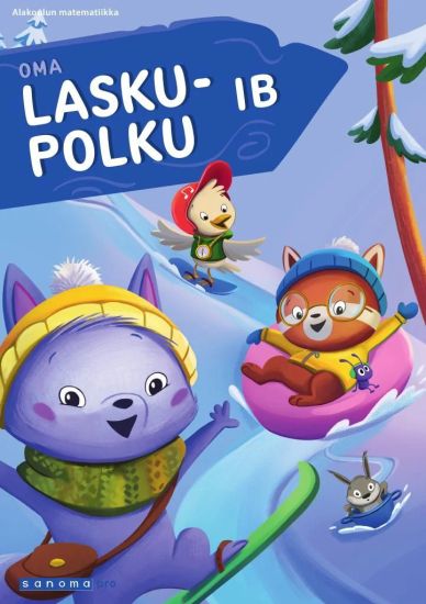 Laskupolku 1B Oma – Johanna Kanto, kirjan kansikuva