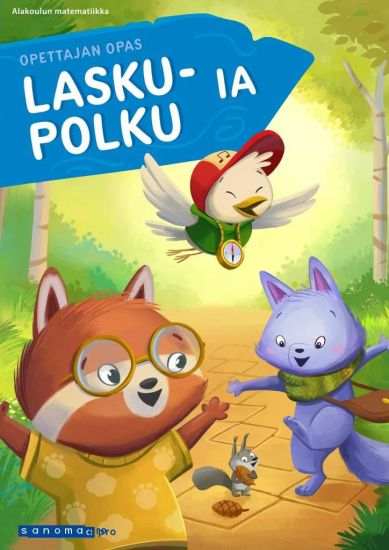Laskupolku 1A Opettajan opas – Leena Helanen, kirjan kansikuva
