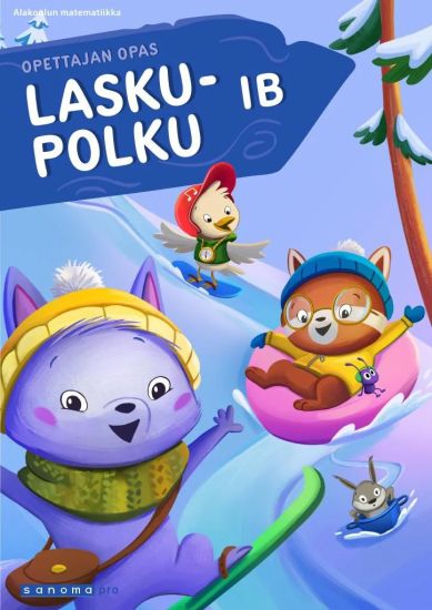 Laskupolku 1B Opettajan opas – Johanna Kanto, kirjan kansikuva