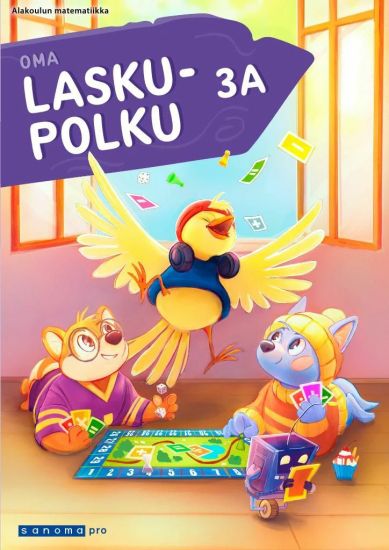 Laskupolku 3A Oma – Jarno Bruun, kirjan kansikuva