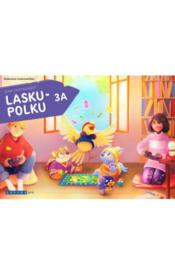 Laskupolku 3A Oma vastaukset – Jarno Bruun, kirjan kansikuva