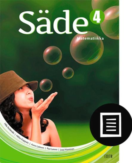 Säde 7 - 9 Matematiikka 4 E – Peter von Bonsdorff, kirjan kansikuva