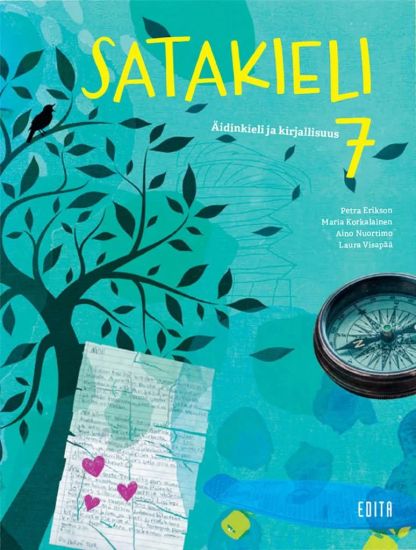 Satakieli 7 – Petra Erikson, kirjan kansikuva