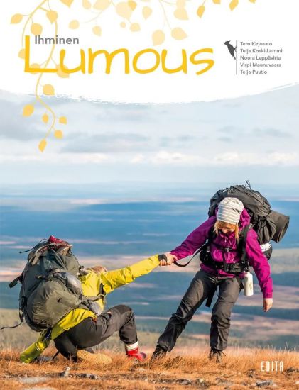 Lumous Ihminen – Tero Kirjosalo, kirjan kansikuva