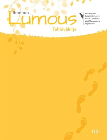 Lumous Ihminen Tehtäväkirja – Tero Kirjosalo, kirjan kansikuva