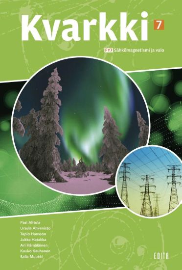 Kvarkki 7 – Pasi Ahtola, kirjan kansikuva