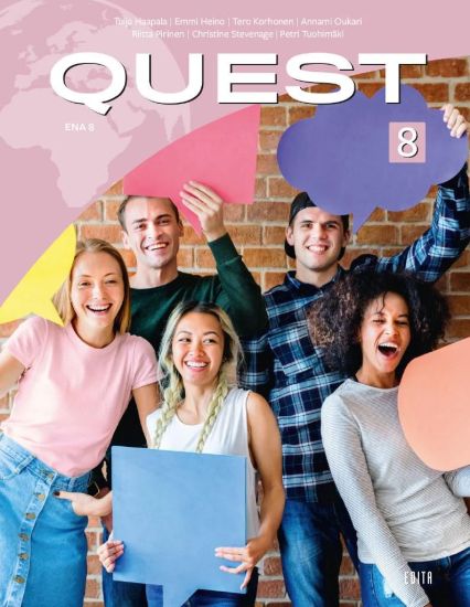 Quest 8 – Emmi Asuintupa, kirjan kansikuva
