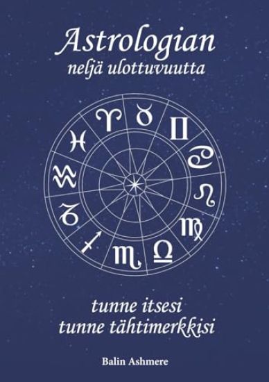 Astrologian neljä ulottuvuutta – Ashmere Balin, kirjan kansikuva