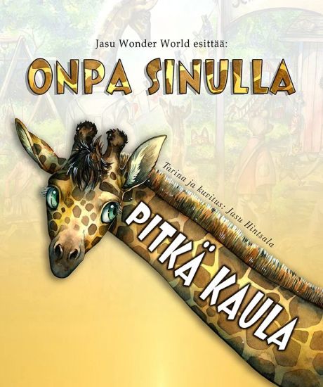 Onpa sinulla pitkä kaula – Jasu Hintsala, kirjan kansikuva