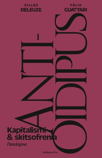 Anti-Oidipus – Gilles Deleuze, kirjan kansikuva