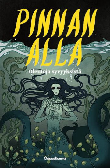Pinnan alla, kirjan kansikuva