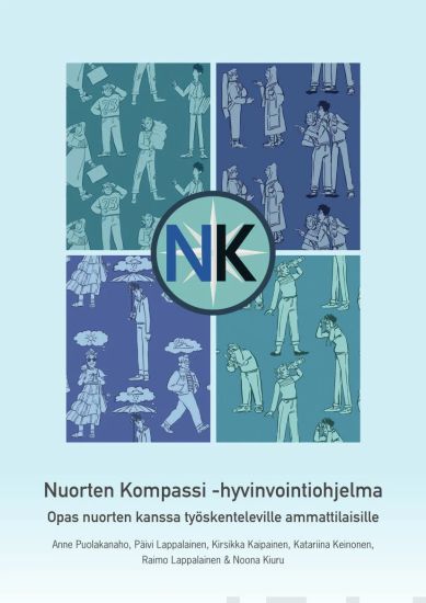 Nuorten Kompassi -hyvinvointiohjelma – Anne Puolakanaho, kirjan kansikuva